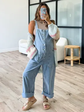 Micah Button-Down Overalls |  Plus Available