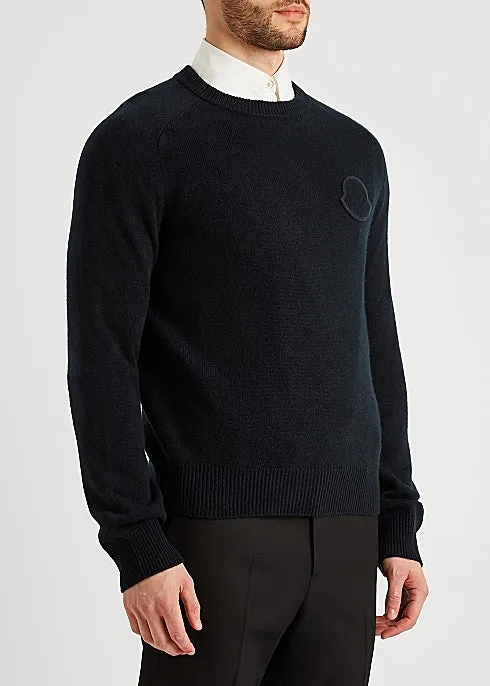 Navy cashmere jumper