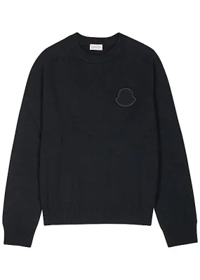 Navy cashmere jumper