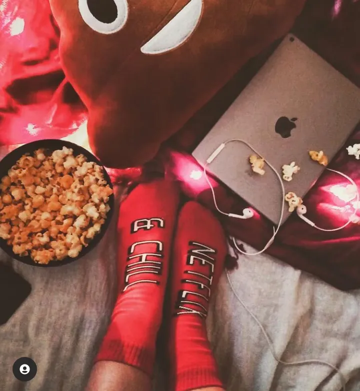 Netflix And Chill Socks