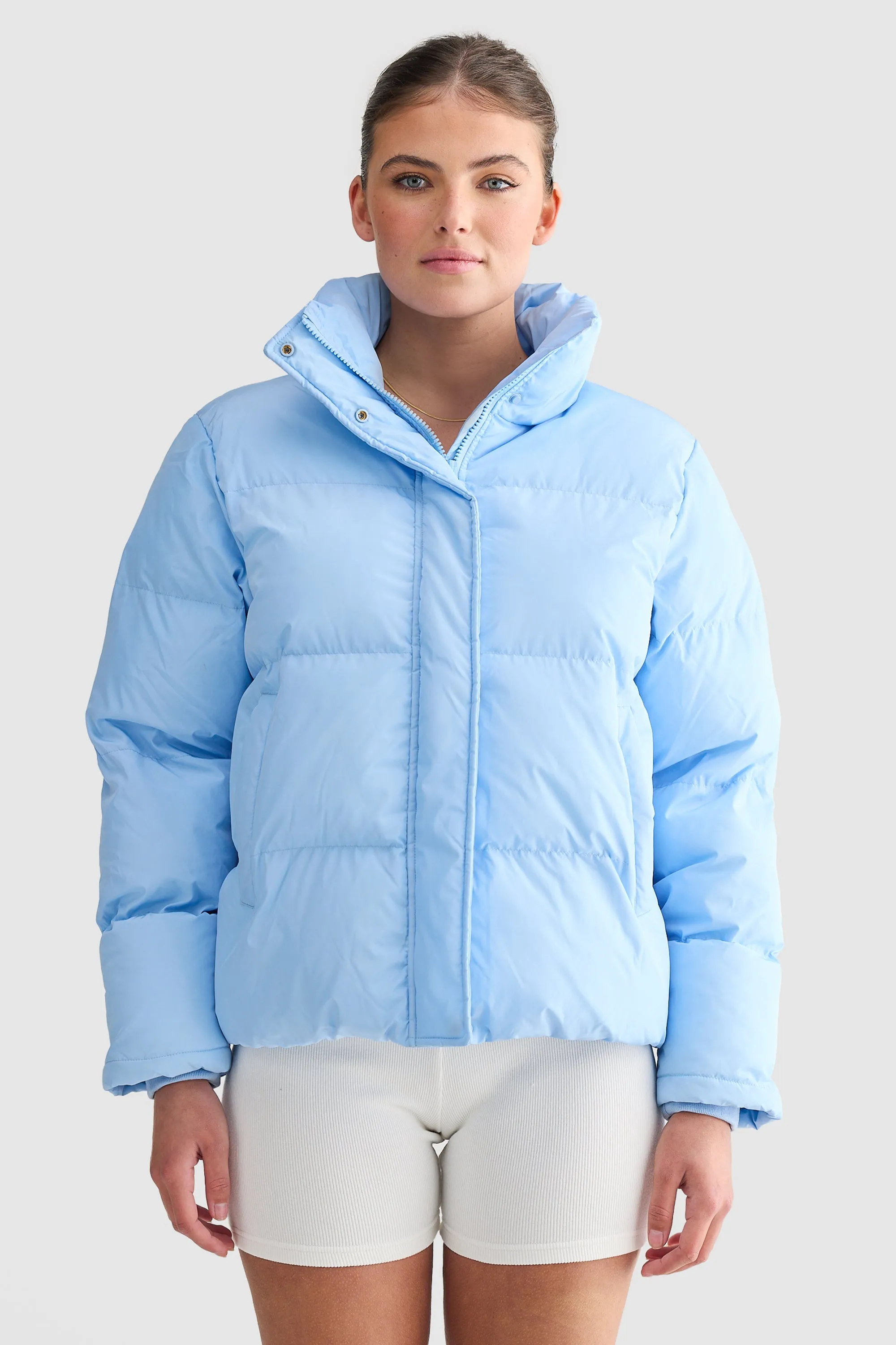 Original Puffer Jacket Pale Blue