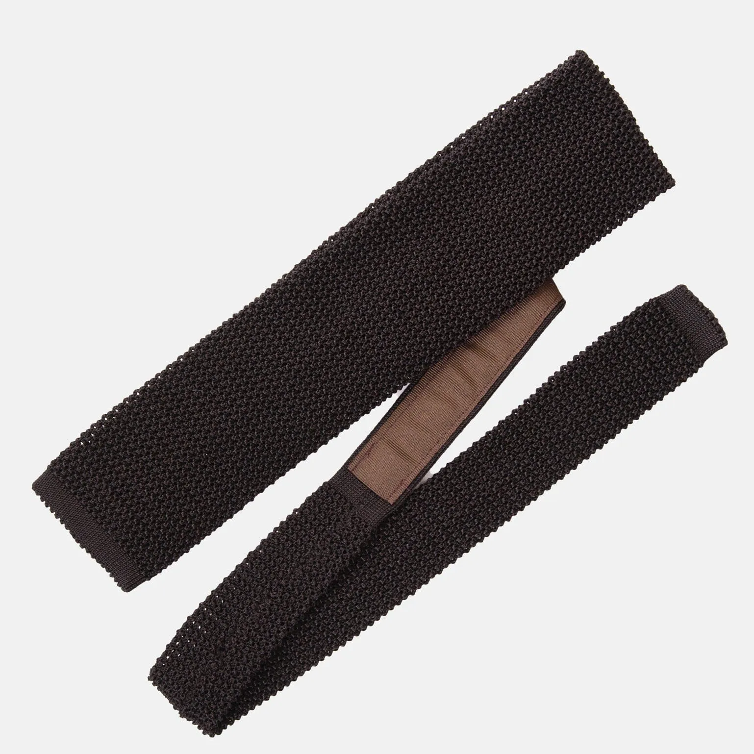 Parisi - Knitted Silk Tie - Black