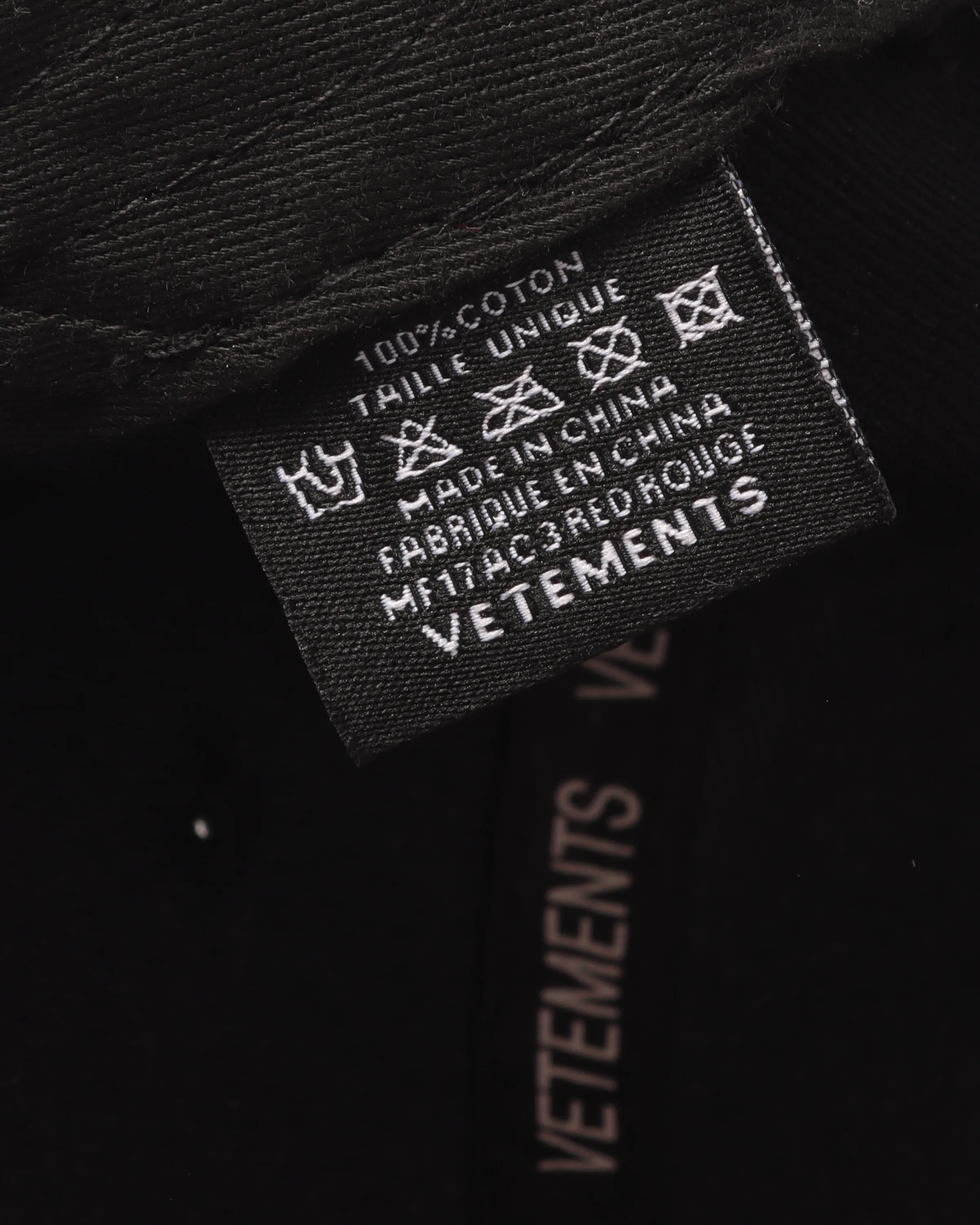 "SECURITE" Embroidered Hat