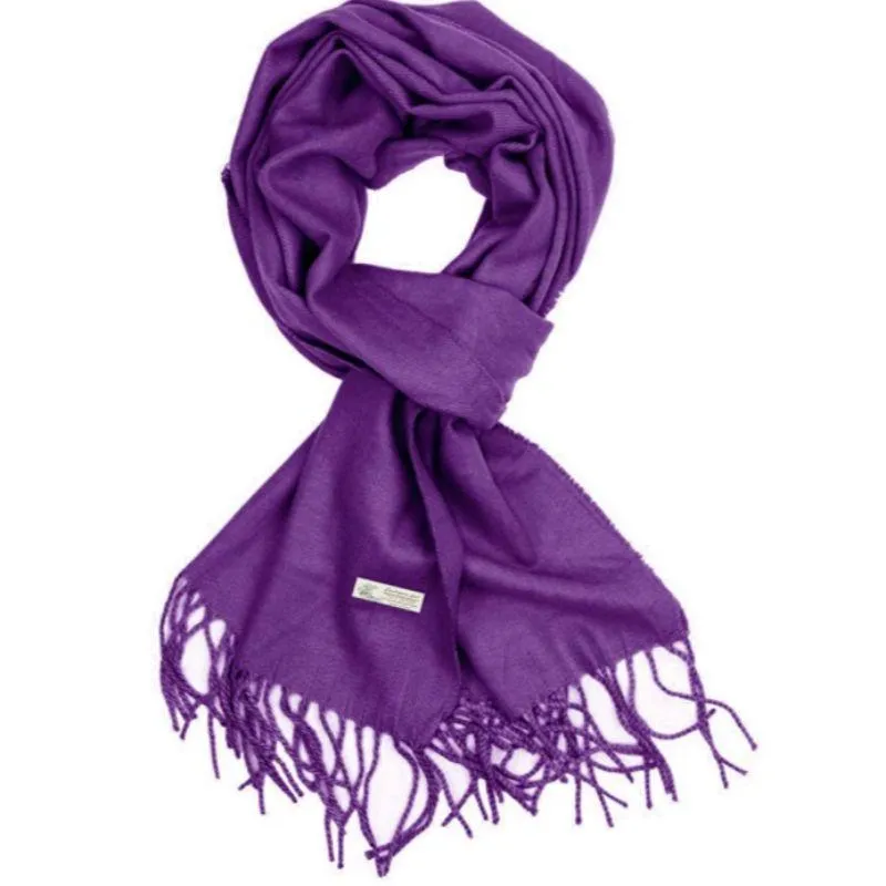 Unisex Elegant Scarf or Wrap, Lightweight Scarf or Shoulder Wrap, in Jewel Tones