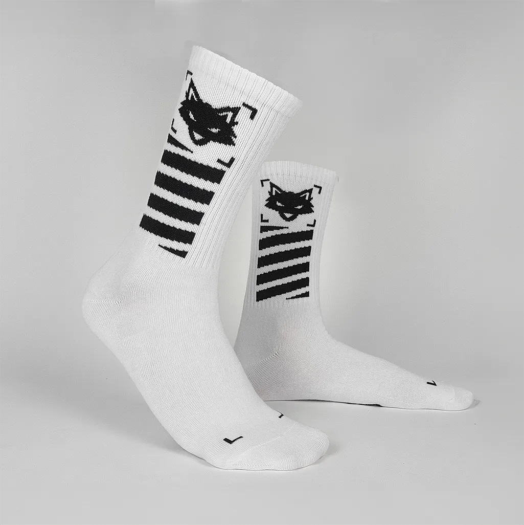 W-01F SOCKS WHITE