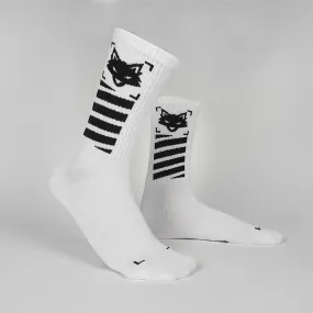 W-01F SOCKS WHITE